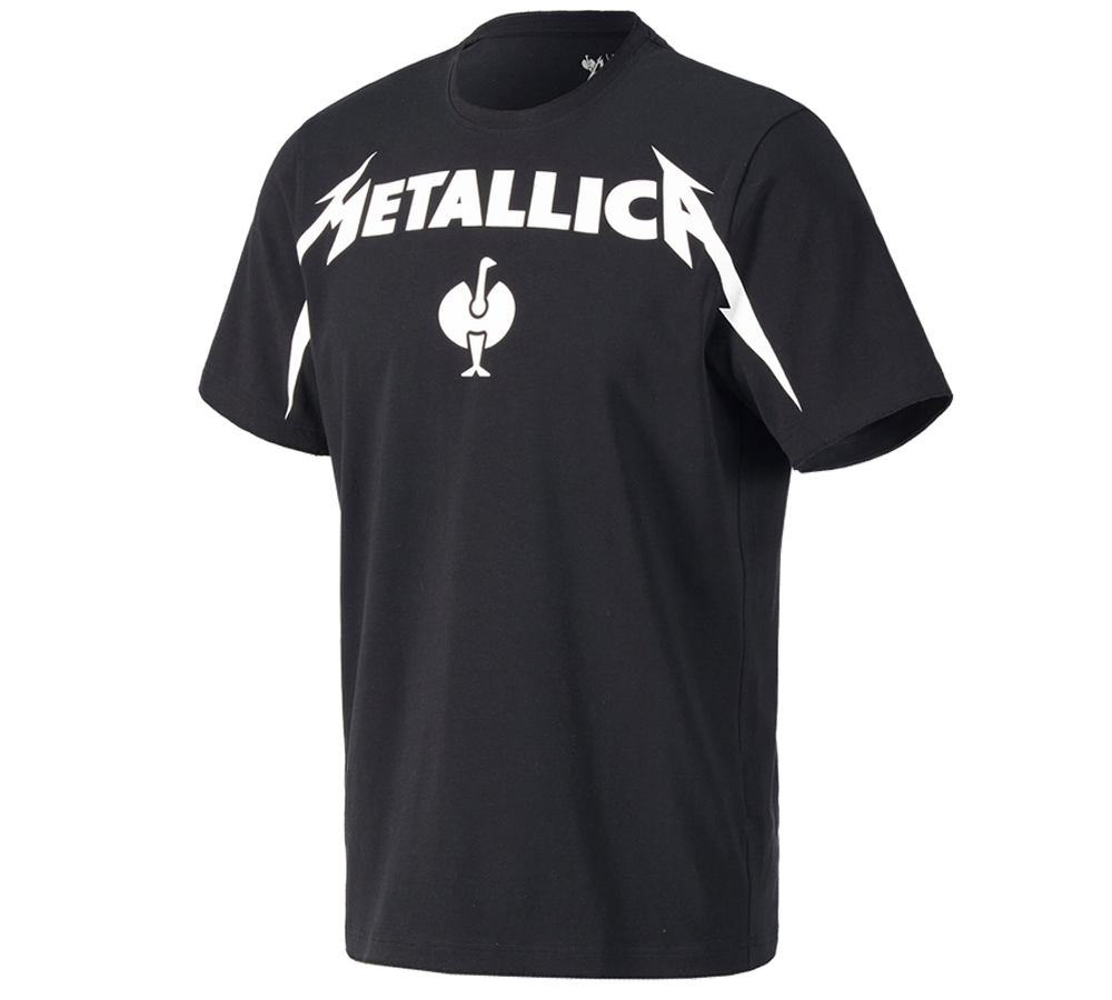 Samarbejde: Metallica cotton tee + sort