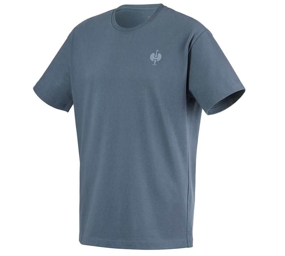 T-Shirts, Pullover & Skjorter: T-shirt heavy e.s.iconic + oxidblå