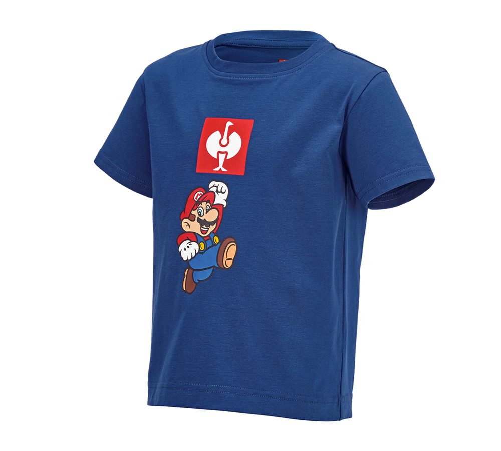 Shirts, Pullover & more: Super Mario T-shirt, children’s + alkaliblue