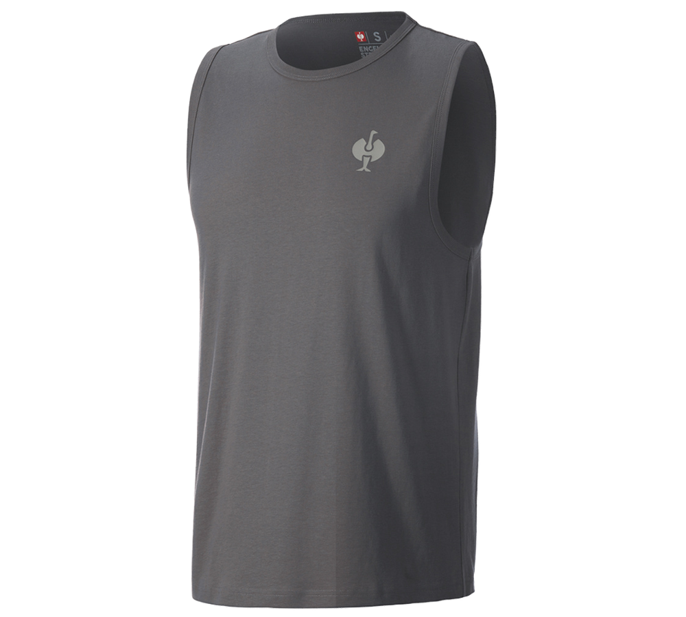 Beklædning: Atletik-shirt e.s.iconic + karbongrå