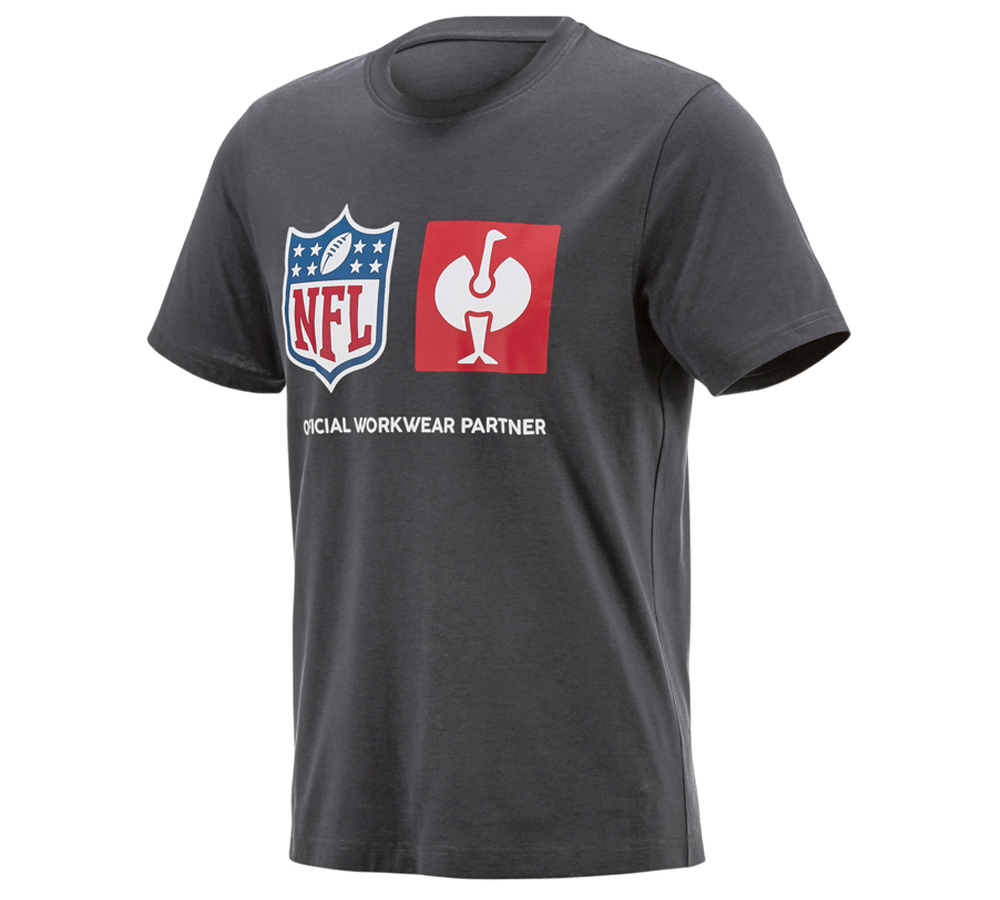 Samarbejde: NFL T-Shirt cotton + karbongrå