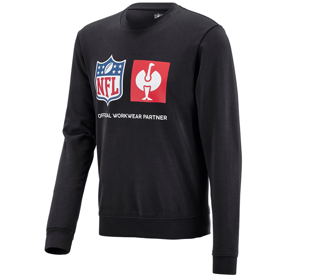 Samarbejde: NFL Sweatshirt cotton + sort