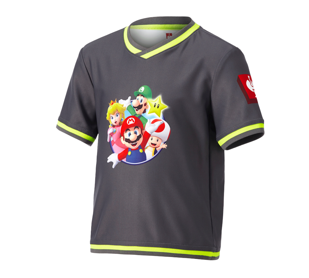 Collaborations: Super Mario functional T-shirt, children’s + anthracite