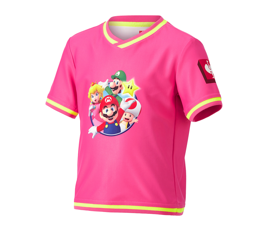 Collaborations: Super Mario functional T-shirt, children’s + jadepink