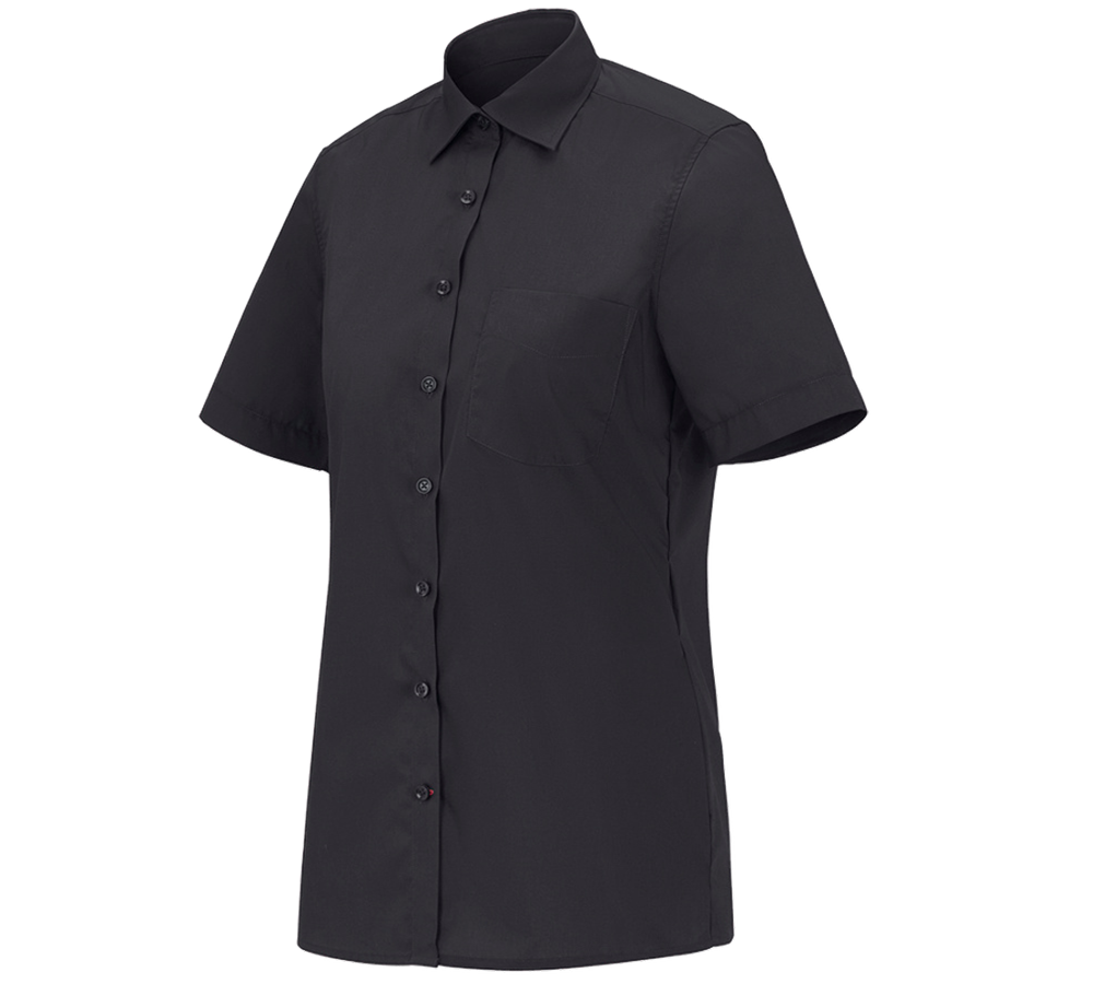 T-Shirts, Pullover & Skjorter: e.s. servicebluse kortærmet + sort