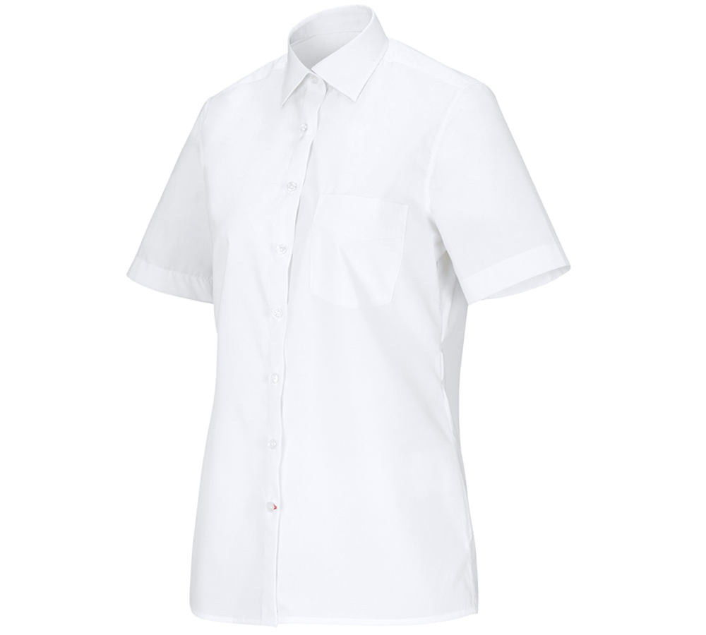 T-Shirts, Pullover & Skjorter: e.s. servicebluse kortærmet + hvid