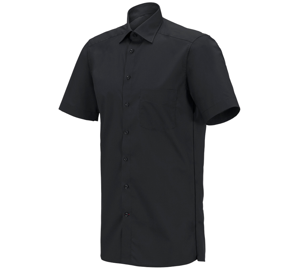 Shirts, Pullover & more: e.s. Service shirt short sleeved + black