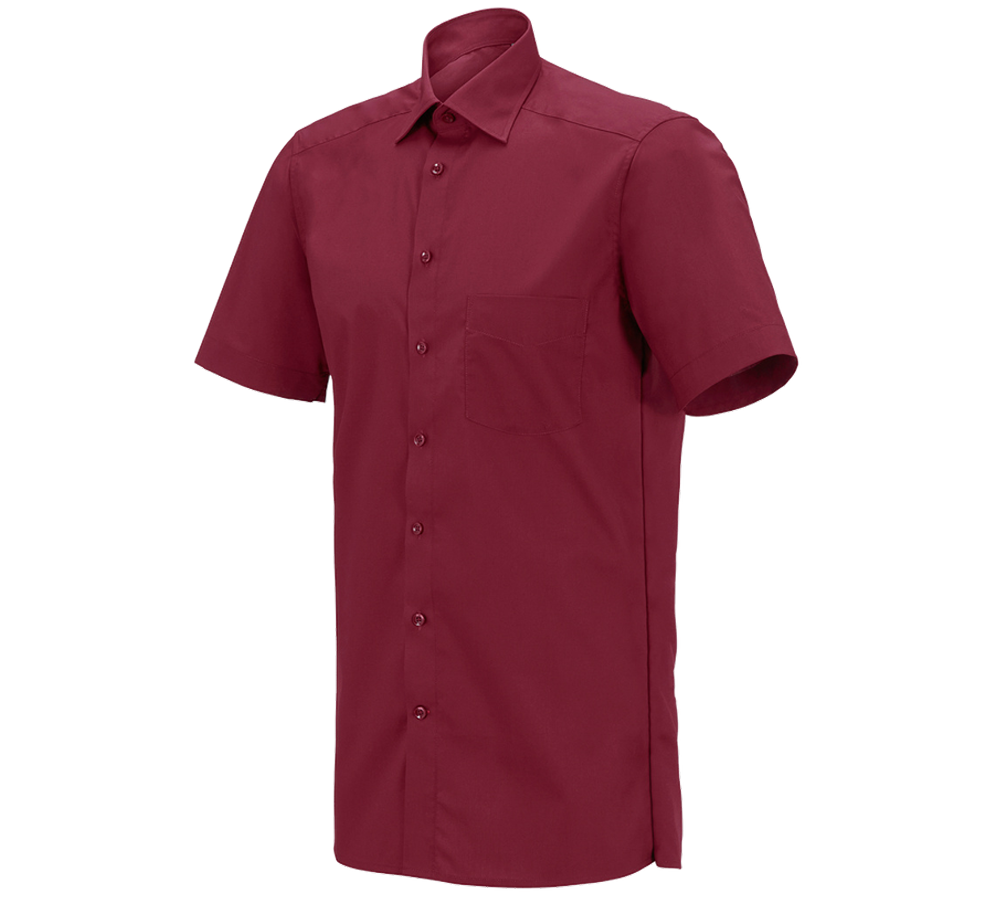 T-Shirts, Pullover & Skjorter: e.s. serviceskjorte kortærmet + rubin