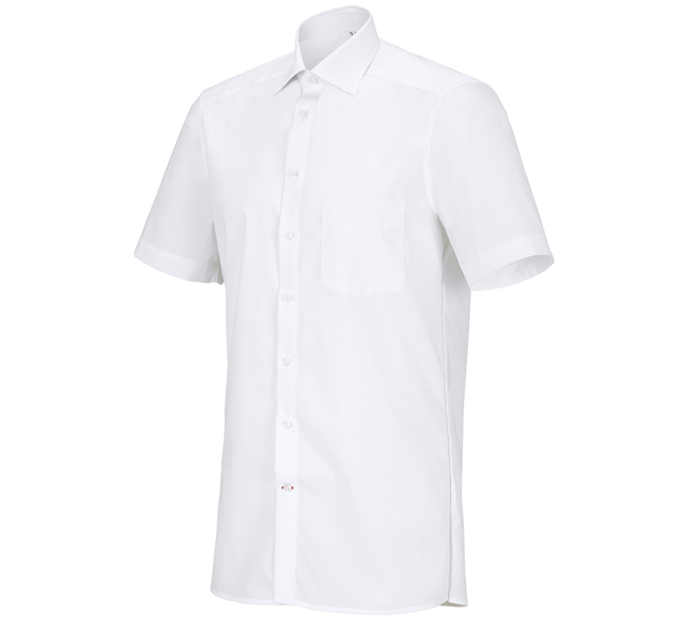 Emner: e.s. serviceskjorte kortærmet + hvid