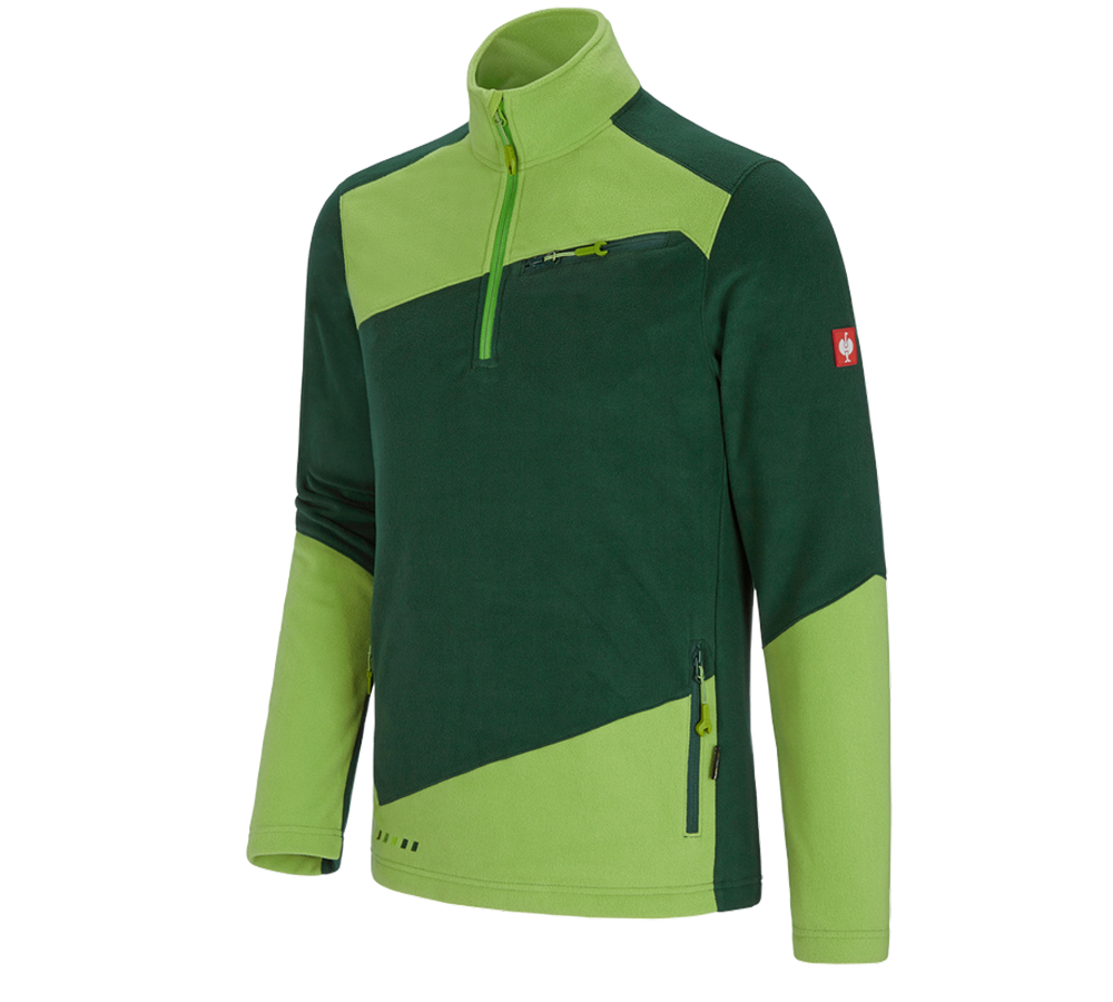 T-Shirts, Pullover & Skjorter: Fleecetrøje e.s.motion 2020 + grøn/havgrøn