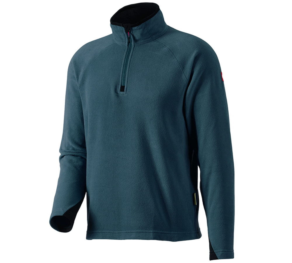 T-Shirts, Pullover & Skjorter: Microfleecetrøje dryplexx® micro + havblå