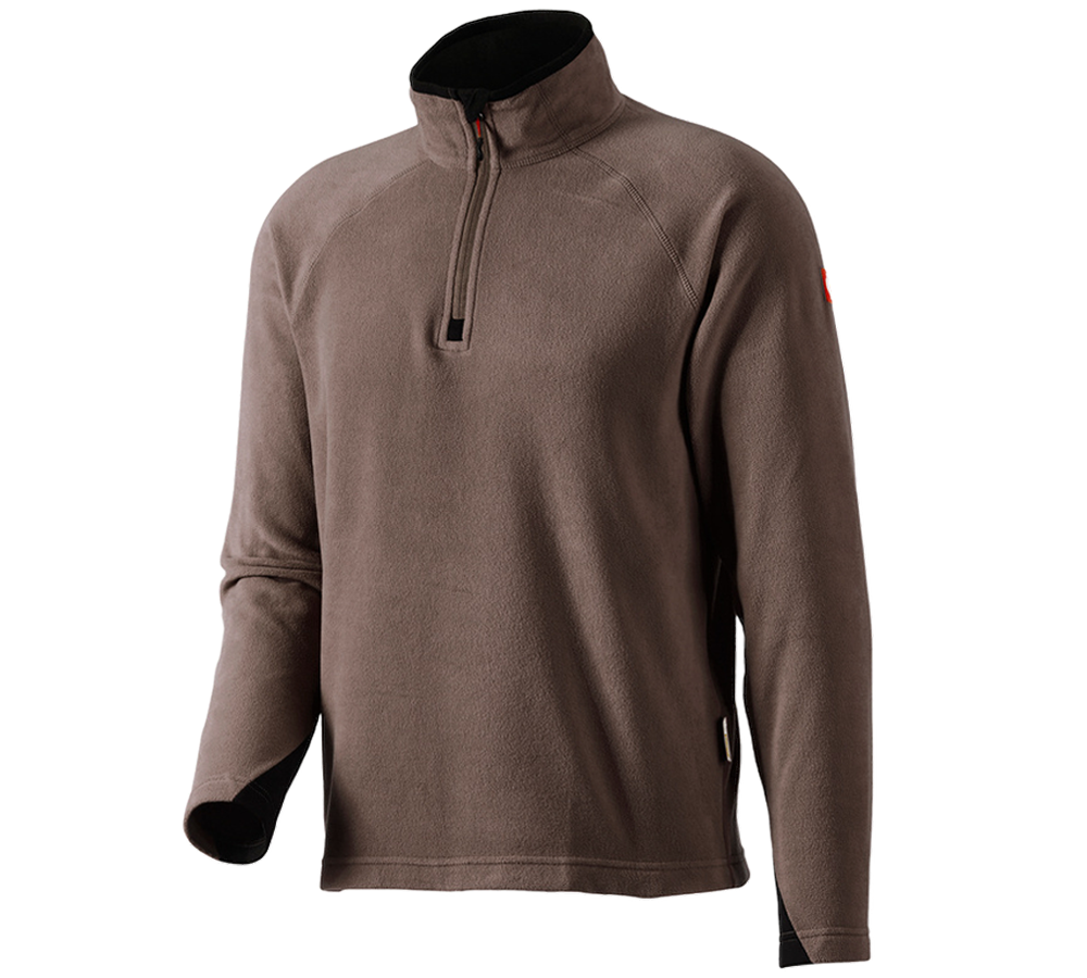 T-Shirts, Pullover & Skjorter: Microfleecetrøje dryplexx® micro + kastanje