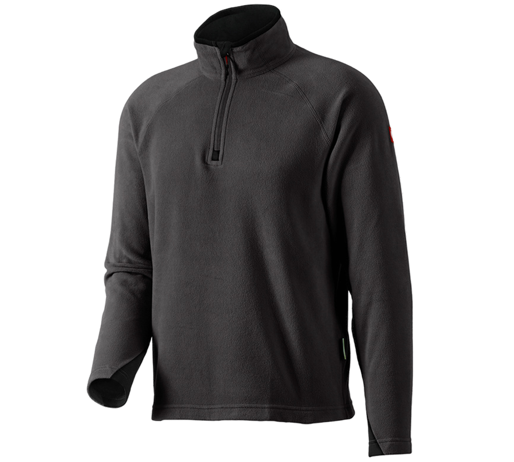 T-Shirts, Pullover & Skjorter: Microfleecetrøje dryplexx® micro + sort