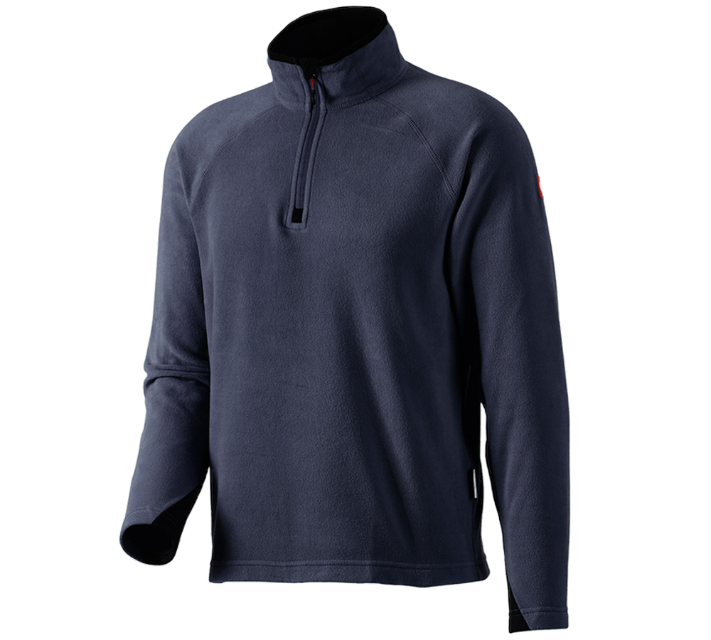 T-Shirts, Pullover & Skjorter: Microfleecetrøje dryplexx® micro + mørkeblå