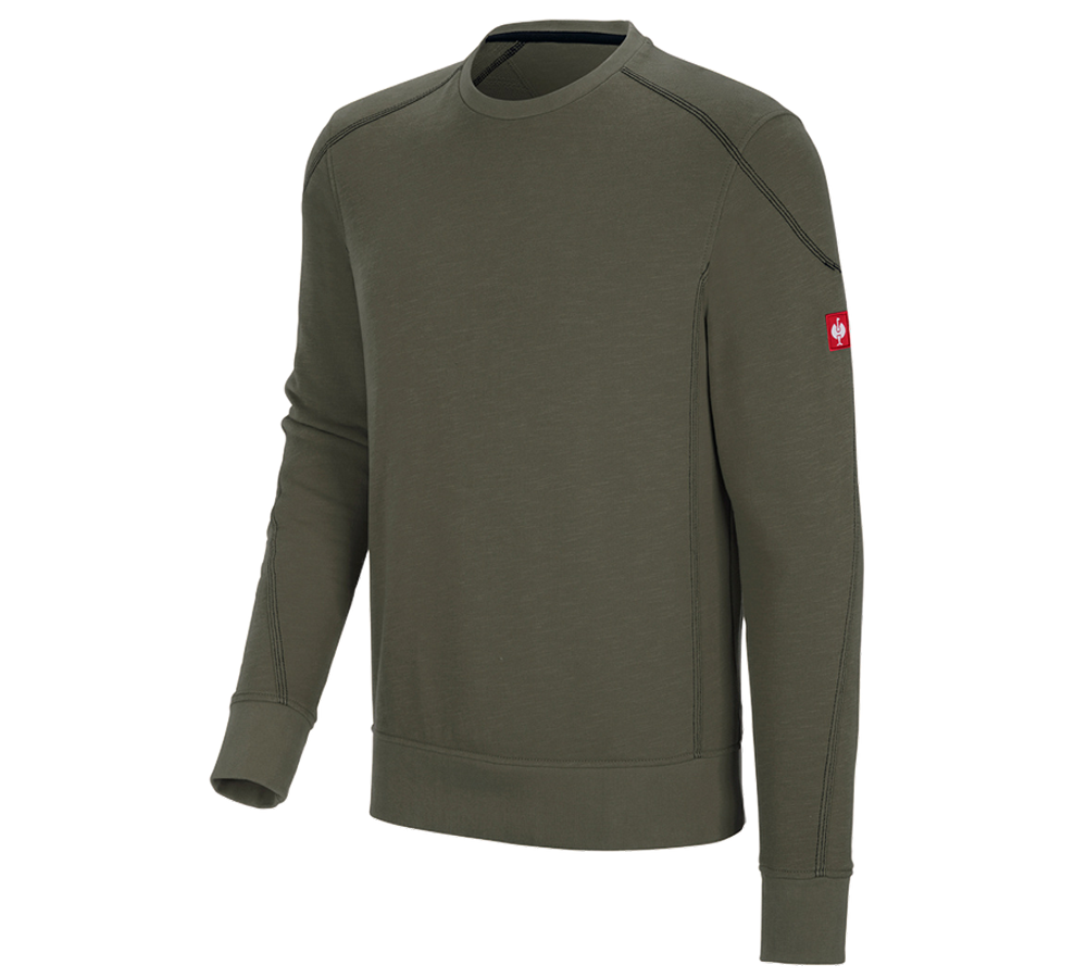 Shirts, Pullover & more: Sweatshirt cotton slub e.s.roughtough + thyme