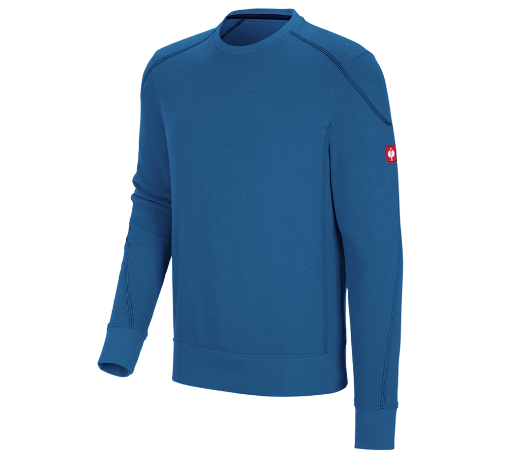 T-Shirts, Pullover & Skjorter: Sweatshirt cotton slub e.s.roughtough + atol