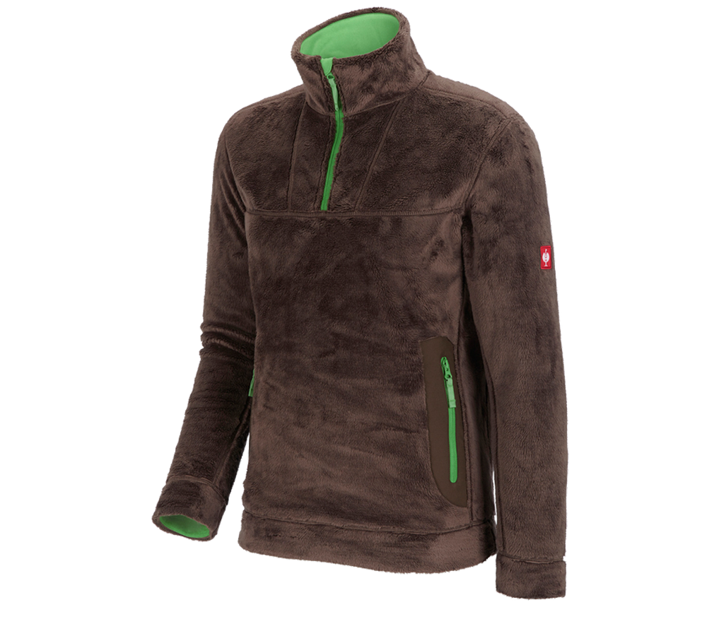 Shirts, Pullover & more: Troyer Highloft e.s.motion 2020 + chestnut/seagreen
