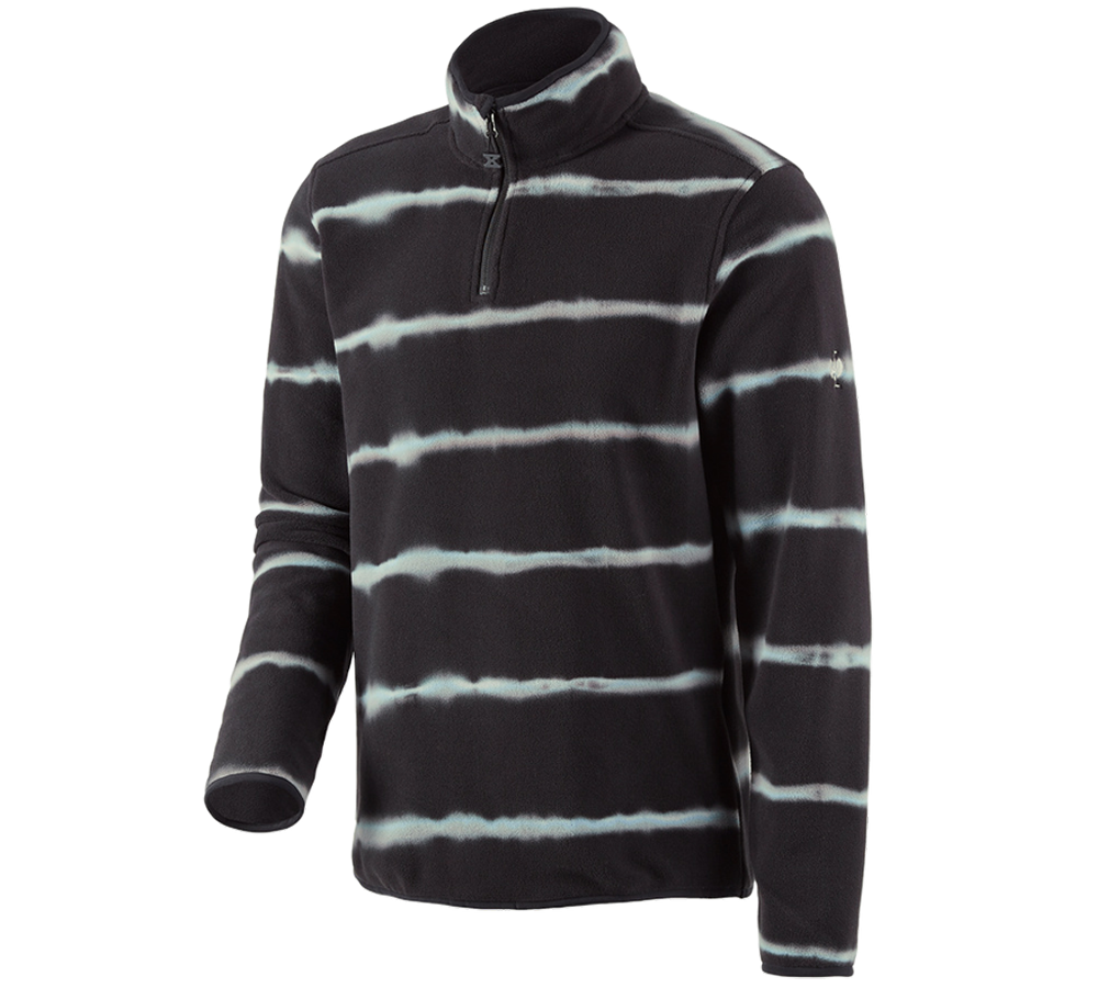 T-Shirts, Pullover & Skjorter: Fleecetrøje tie-dye e.s.motion ten + oxidsort/magnetgrå