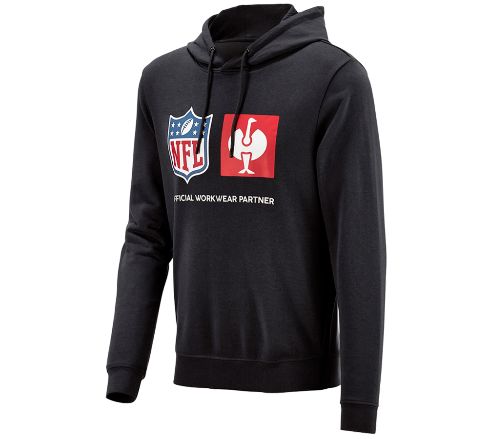 Samarbejde: NFL Hoodie cotton + sort