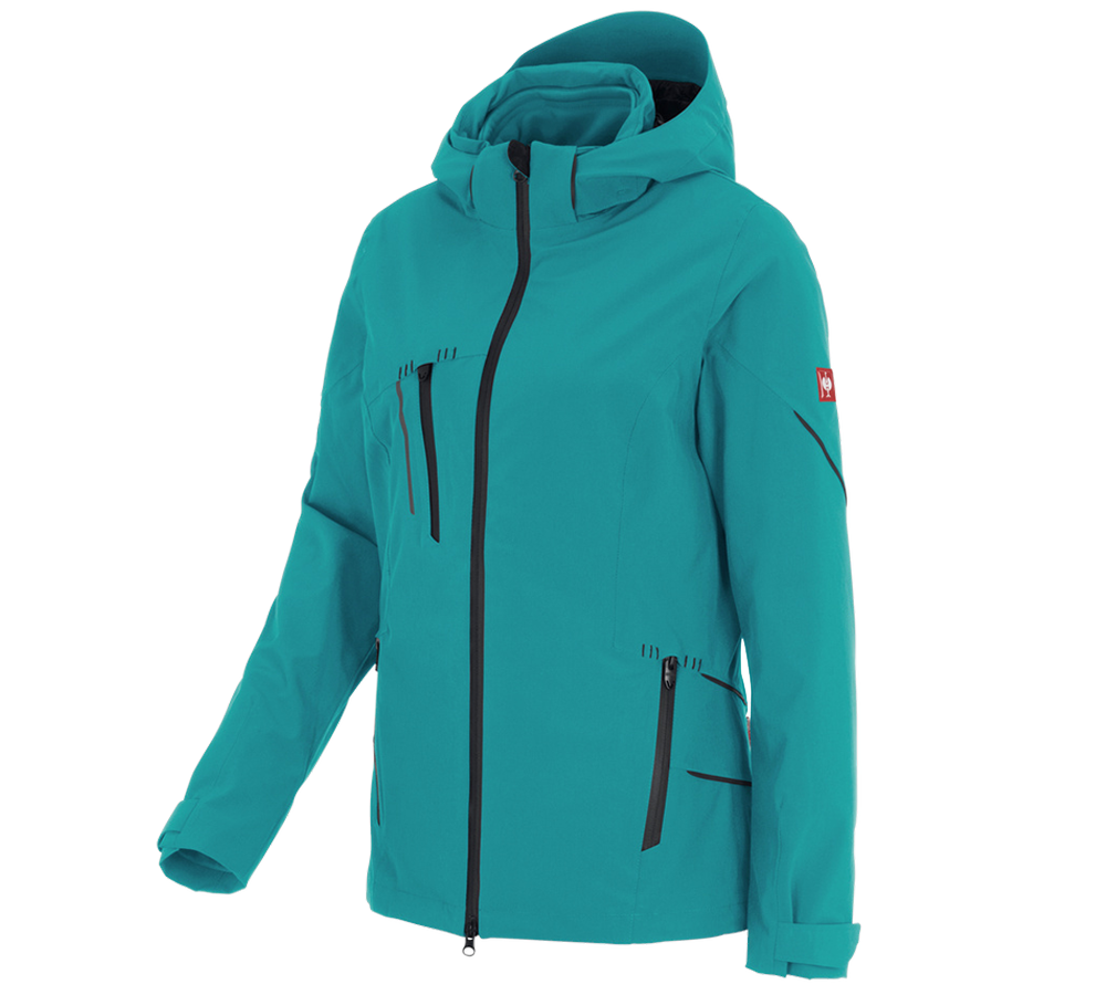 Cold: 3 in 1 functional jacket e.s.vision, ladies' + ocean