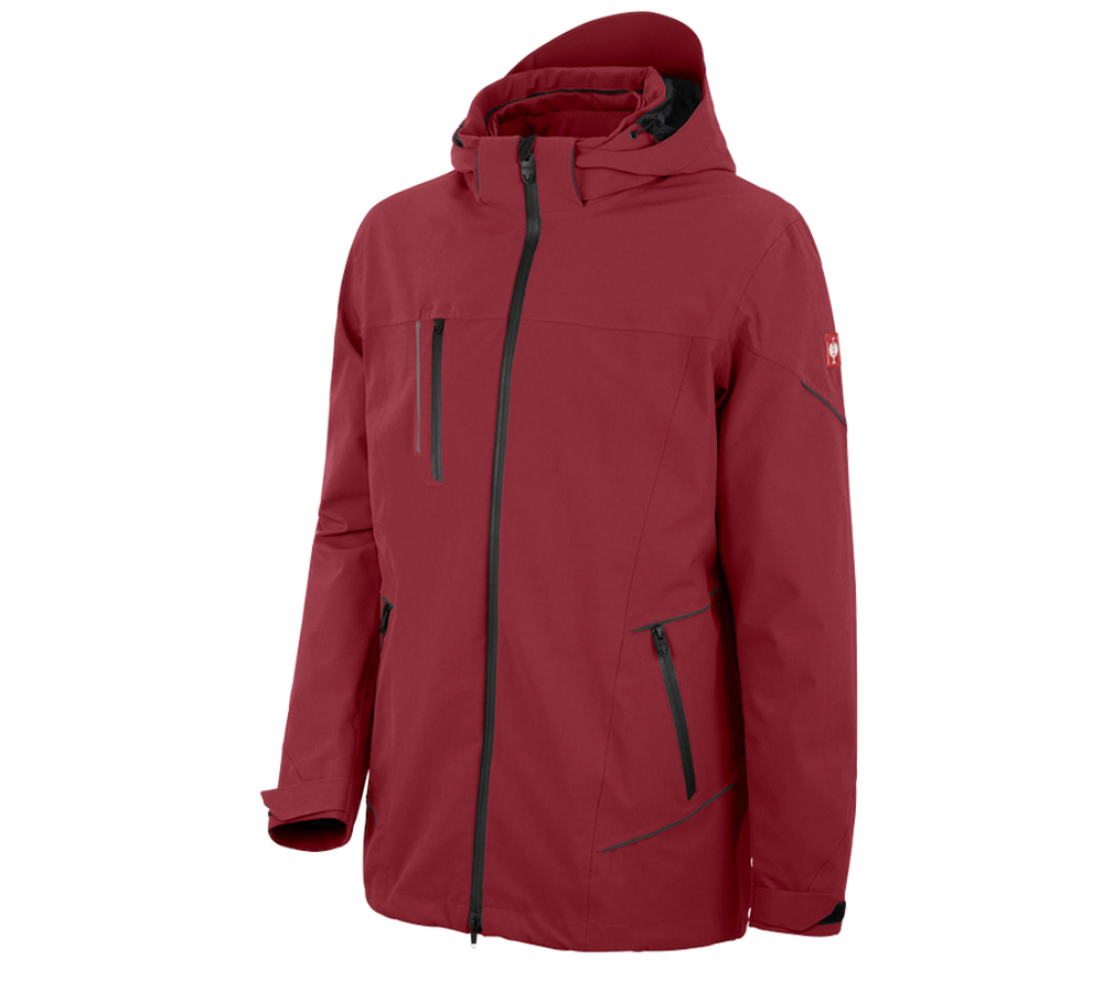 Joiners / Carpenters: 3 in 1 functional jacket e.s.vision, men's + ruby