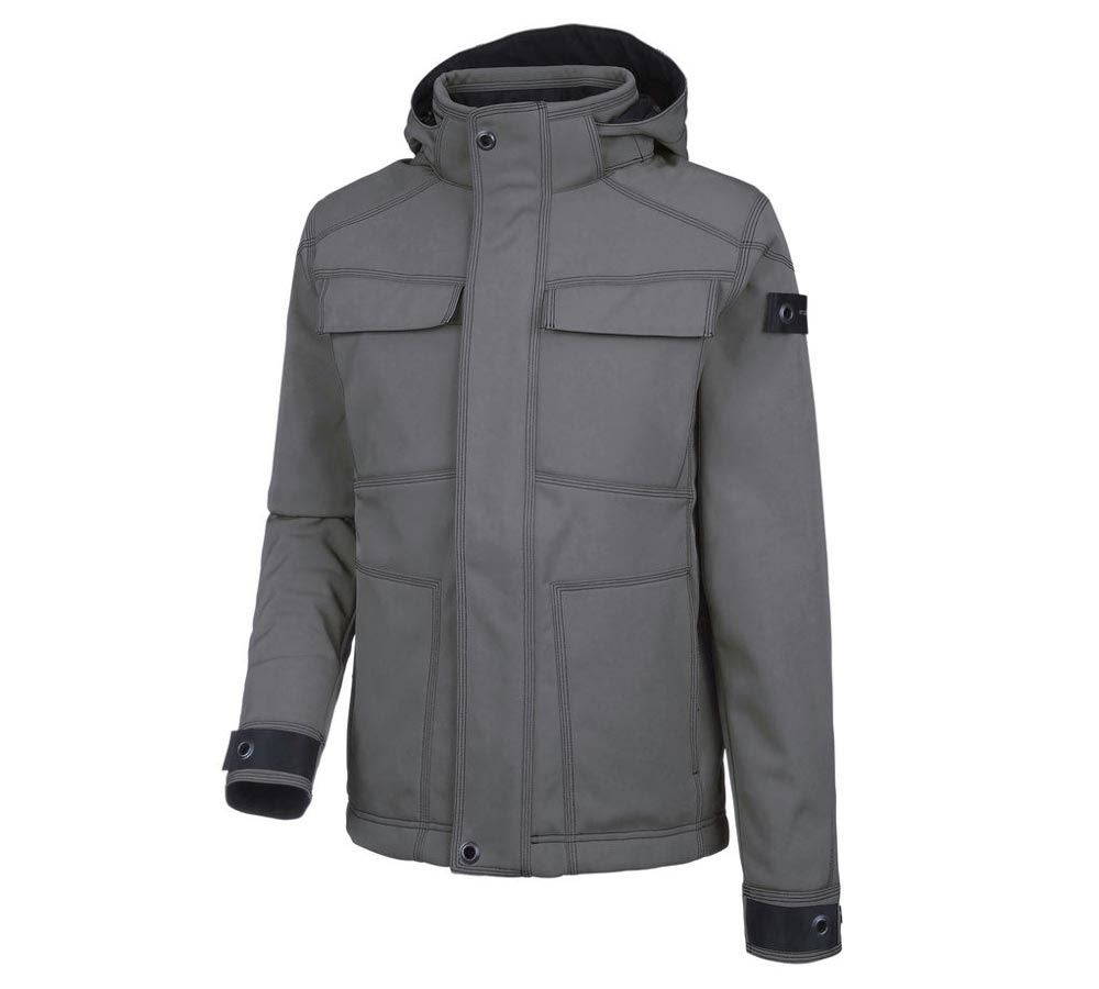 Gardening / Forestry / Farming: Winter softshell jacket e.s.roughtough + titanium