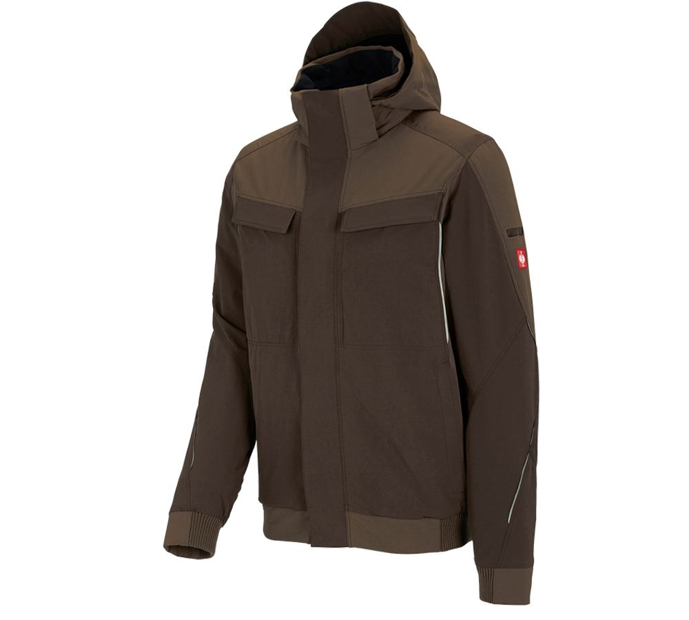 Work Jackets: Winter functional jacket e.s.dynashield + hazelnut/chestnut