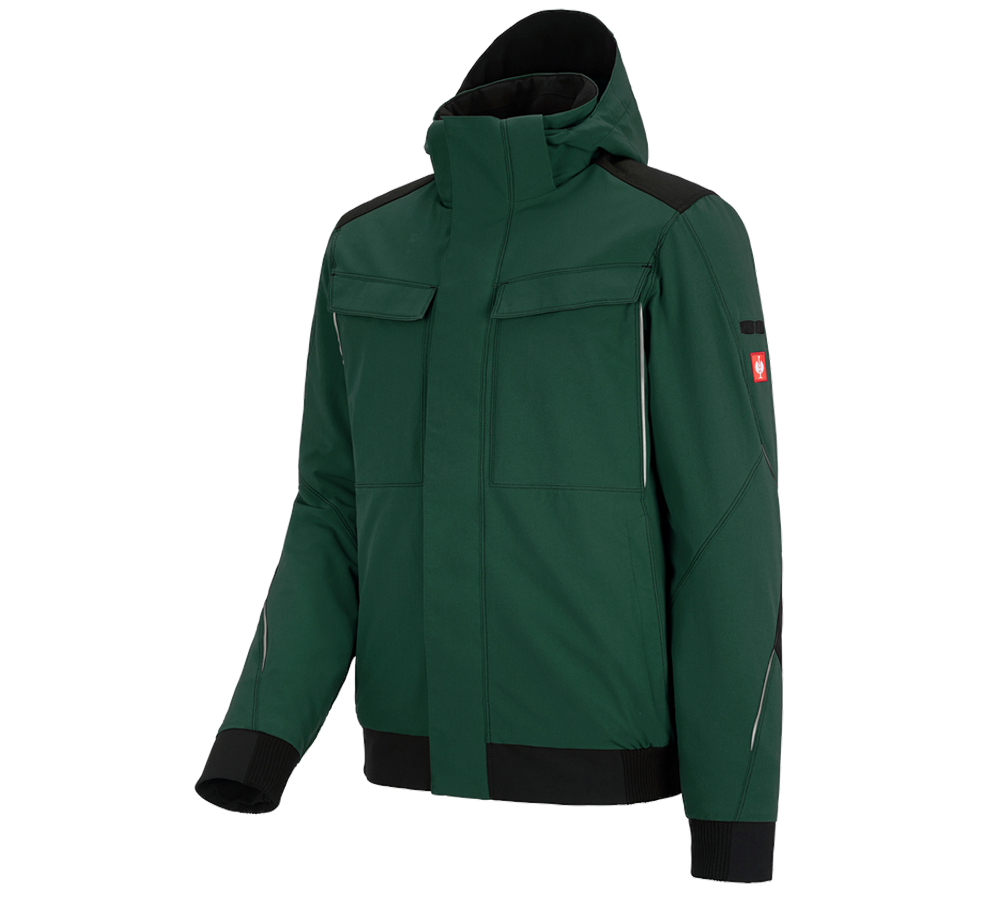 Topics: Winter functional jacket e.s.dynashield + green/black