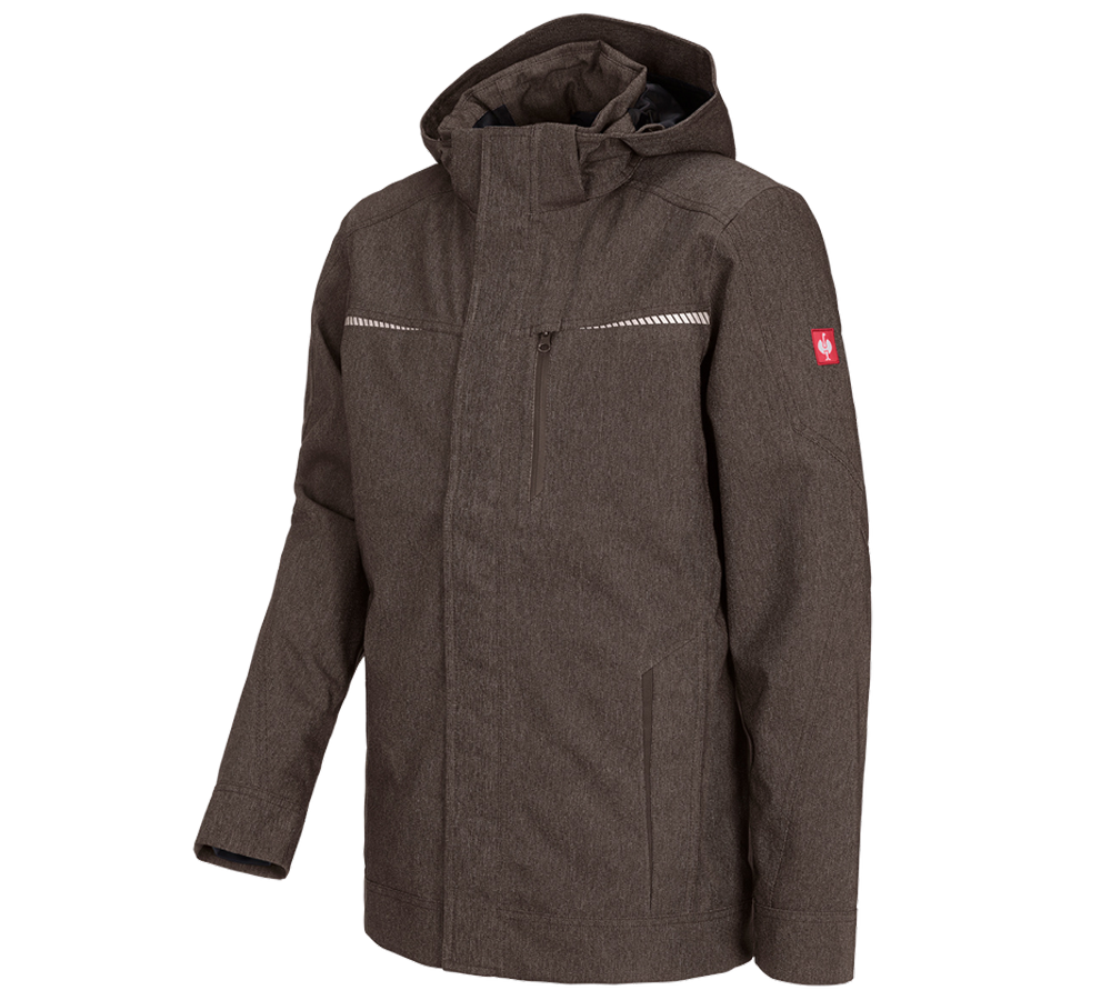 Work Jackets: Functional jacket e.s.motion denim + chestnut