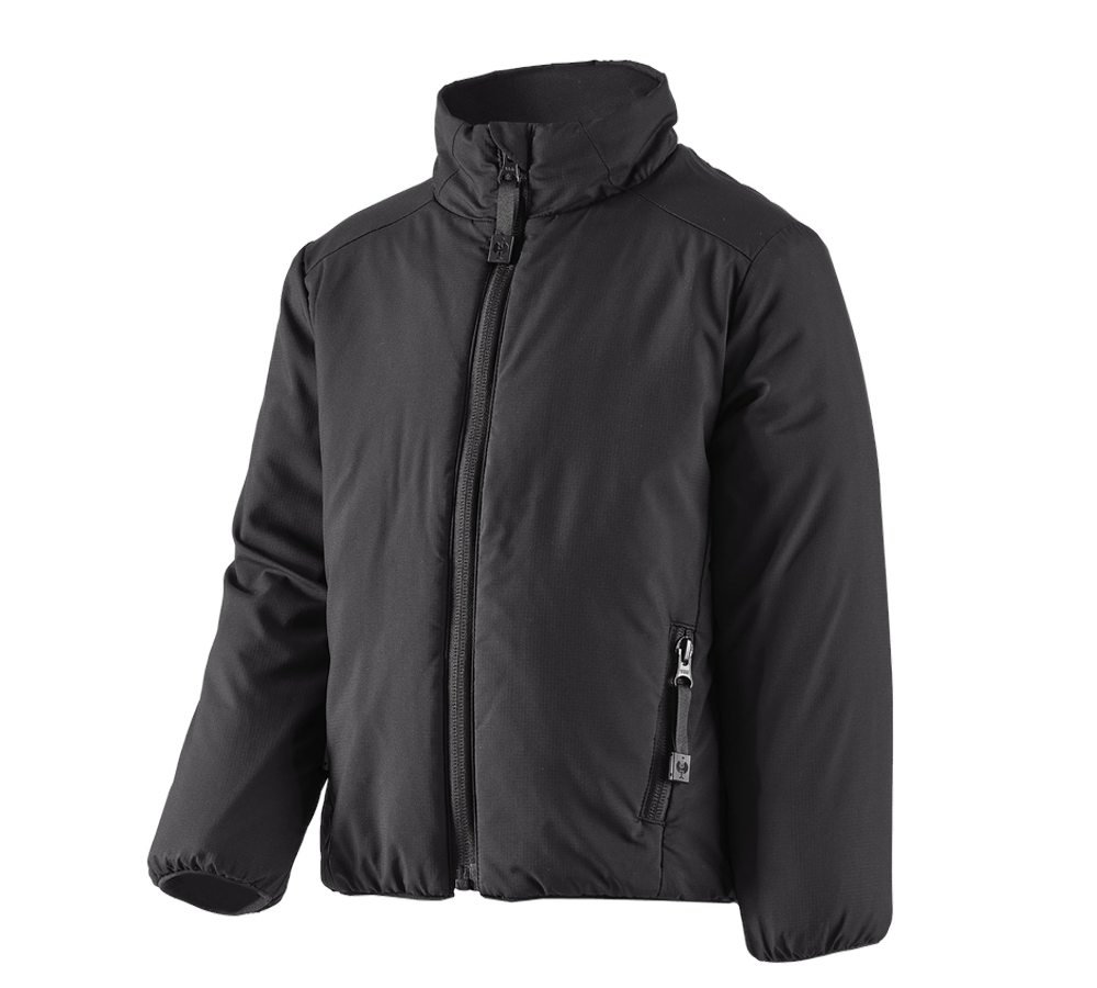 Jackets: e.s. Padded jacket CI, children's + black