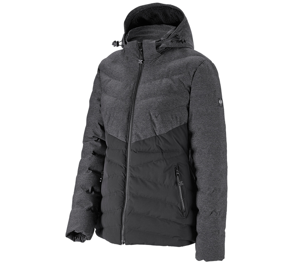 Cold: Winter jacket e.s.motion ten, ladies' + oxidblack