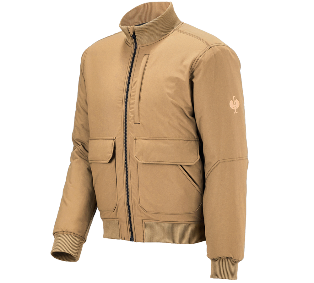 Work Jackets: Pilot jacket e.s.iconic + almondbrown