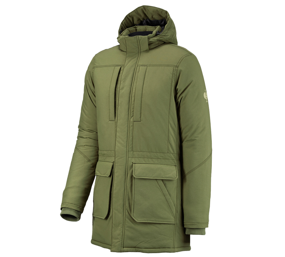Arbejdsjakker: Parka-jakke e.s.iconic + bjerggrøn