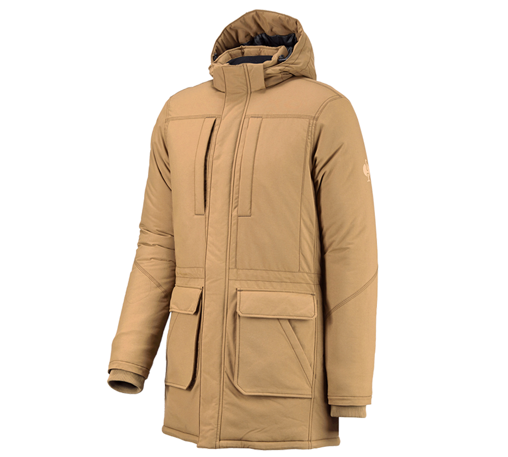 Emner: Parka-jakke e.s.iconic + mandelbrun
