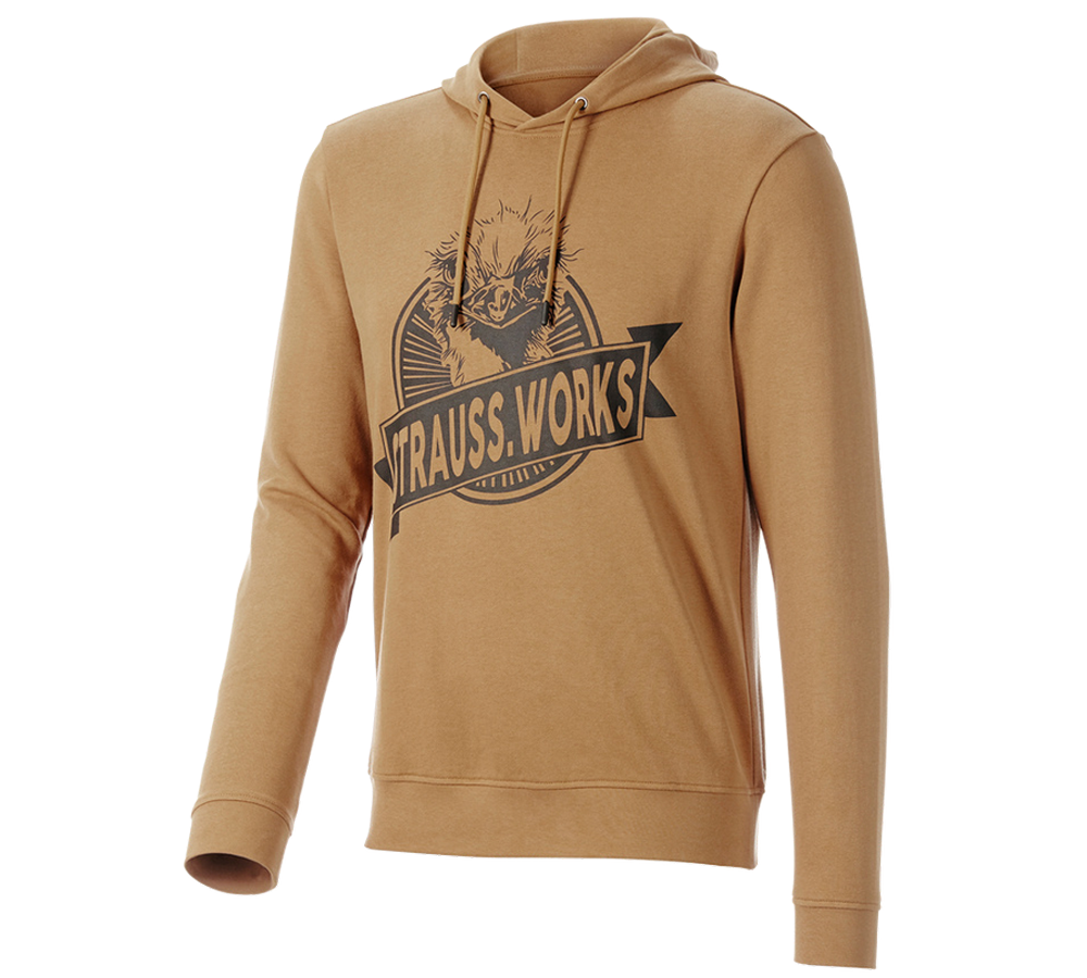 T-Shirts, Pullover & Skjorter: Hoody-Sweatshirt e.s.iconic works + mandelbrun