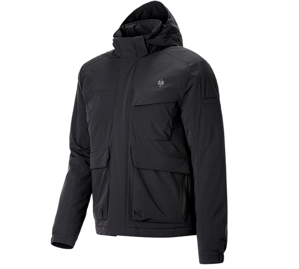 Clothing: Winter jacket e.s.trail + black