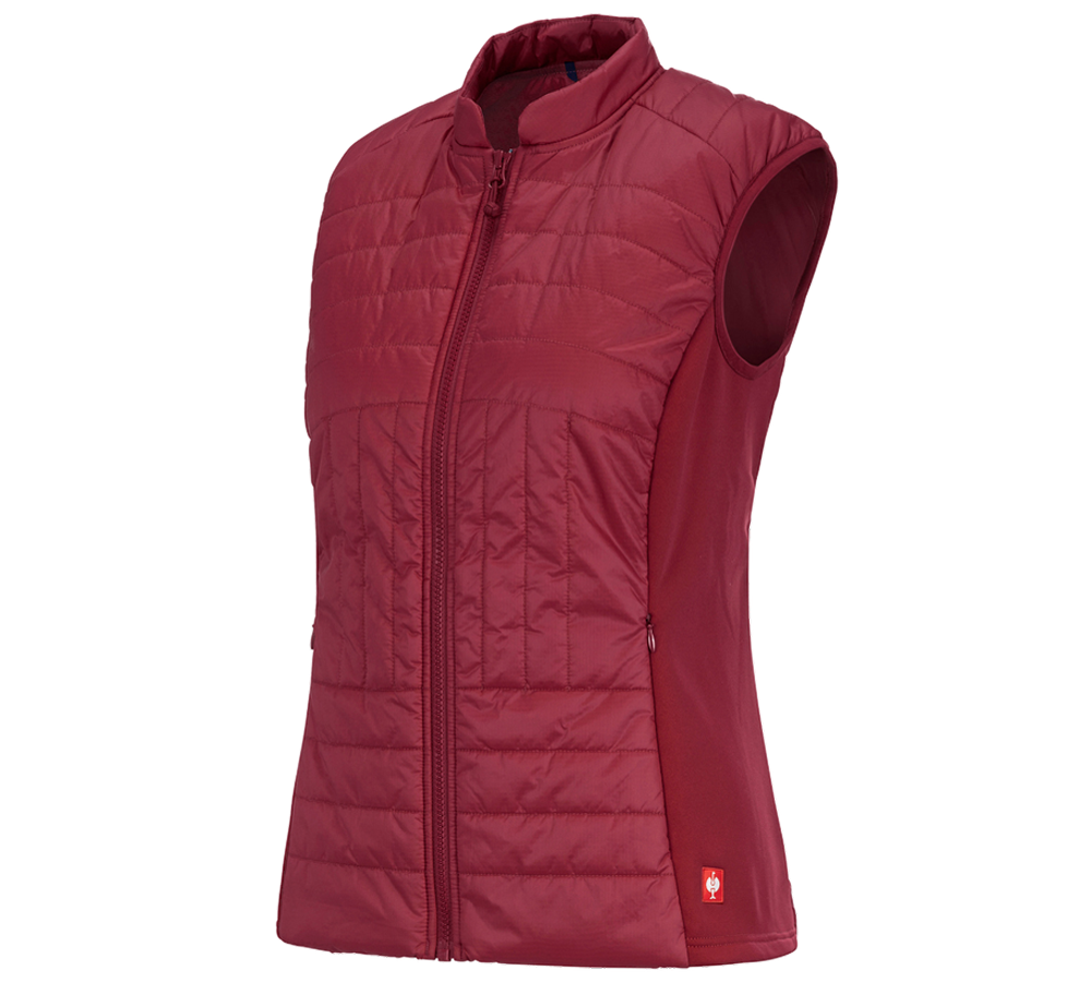 Gardening / Forestry / Farming: e.s. Function quilted bodywarmer thermo stretch,l. + ruby