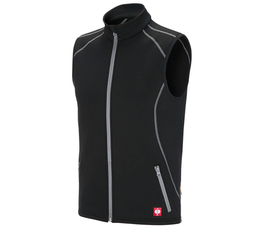 Joiners / Carpenters: Function bodywarmer thermo stretch e.s.motion 2020 + black/platinum