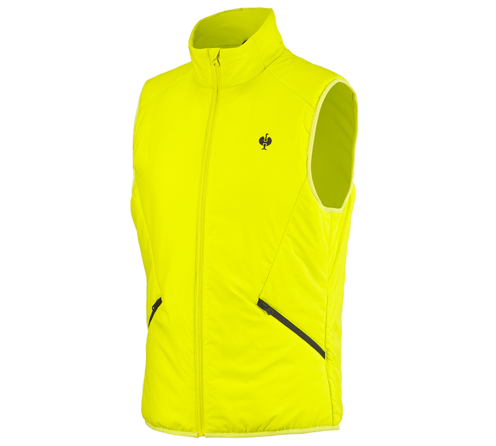 Topics: Bodywarmer e.s.trail + acid yellow/black