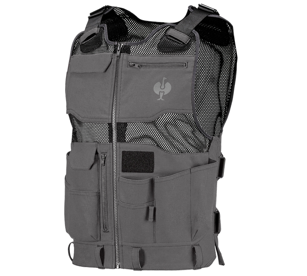 Topics: Tool vest e.s.iconic + carbongrey/black
