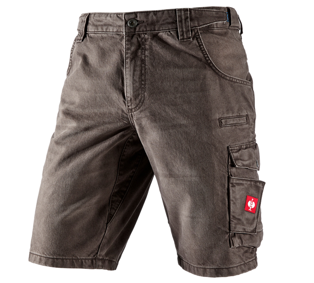 Joiners / Carpenters: e.s. Worker denim shorts + chestnut