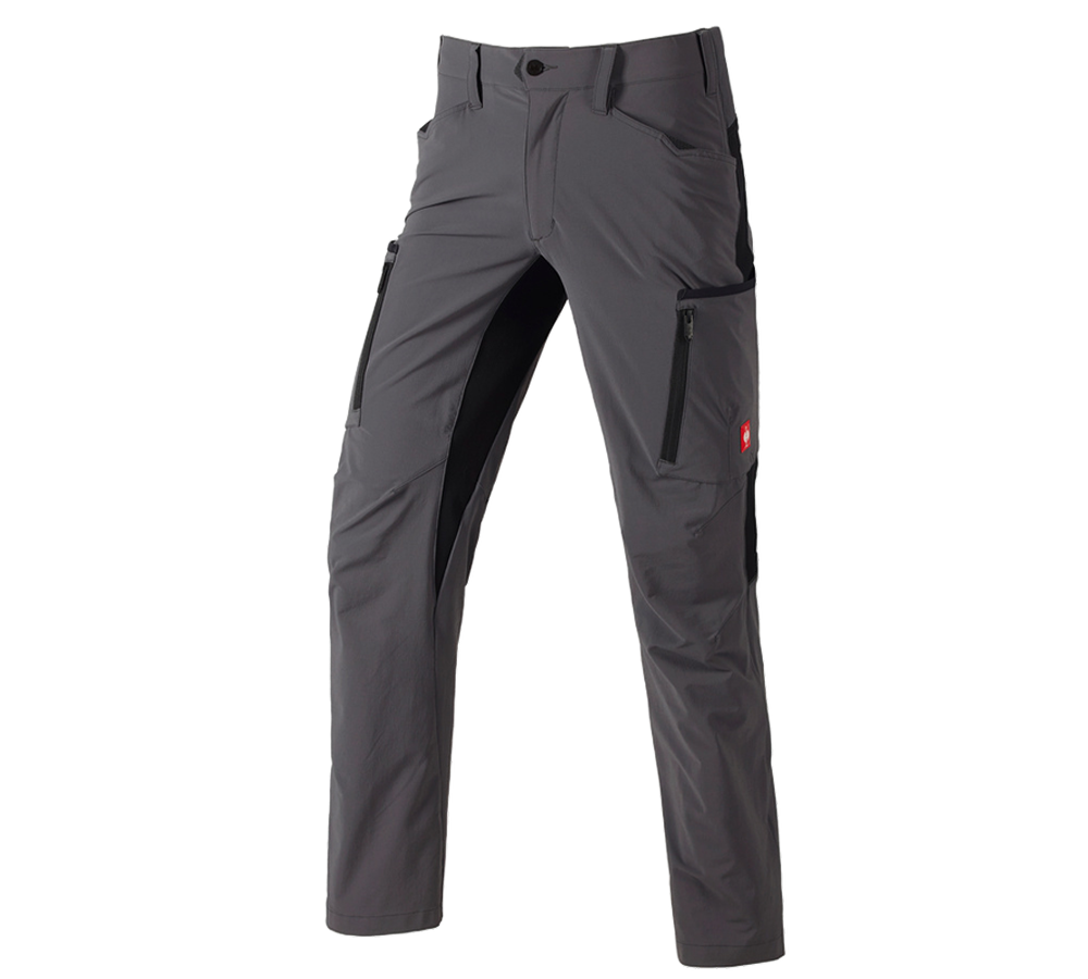 Plumbers / Installers: Cargo trousers e.s.vision stretch, men's + anthracite