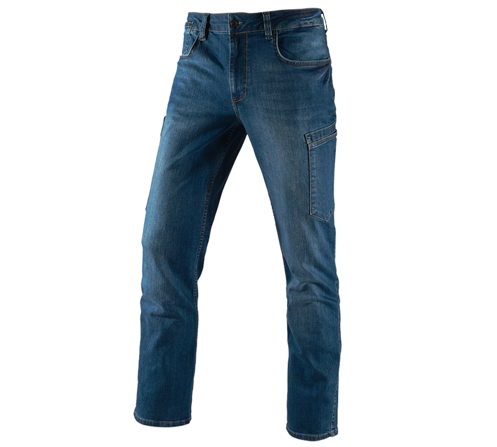 Emner: e.s. jeans med 7 lommer + stonewashed