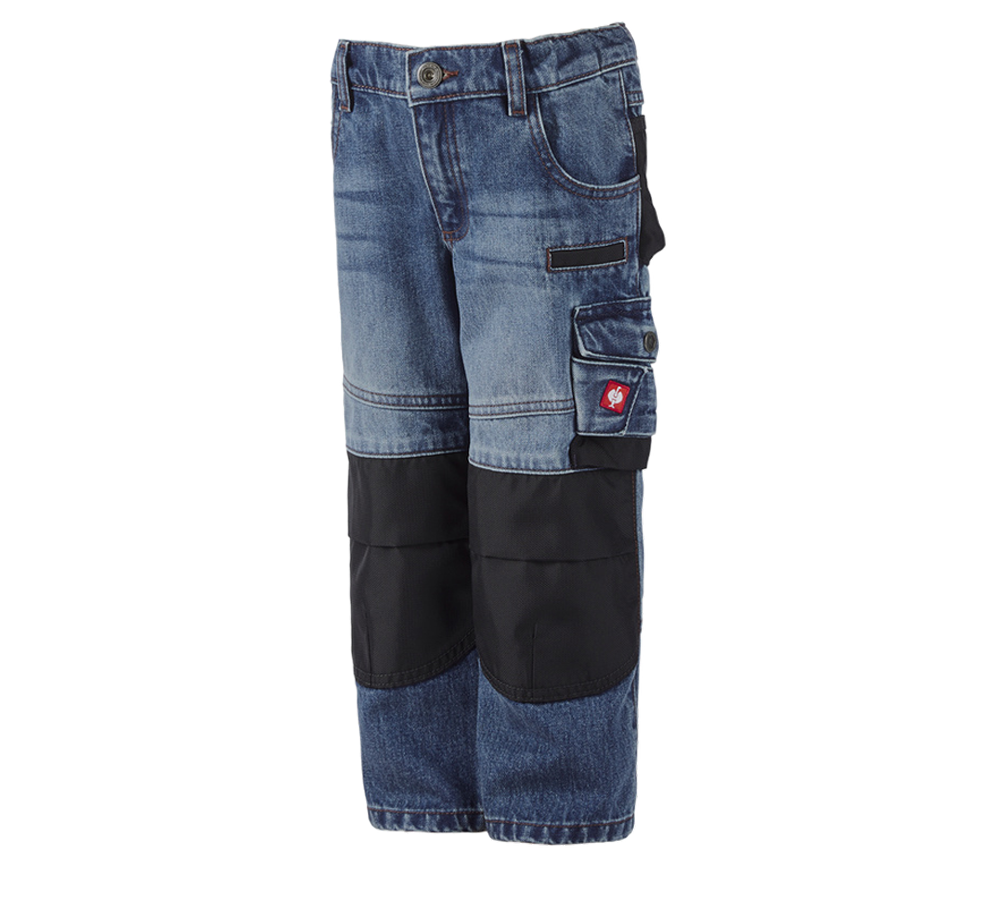Trousers: Jeans e.s.motion denim, children's + stonewashed