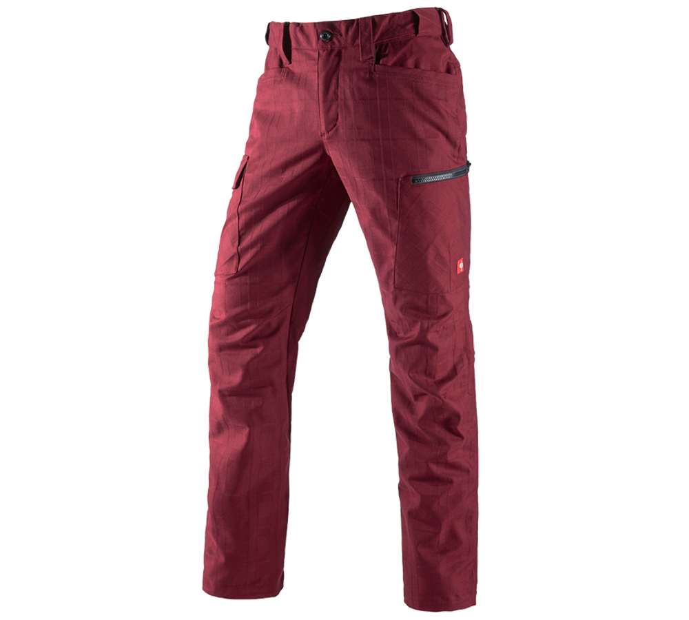 Topics: e.s. Trousers pocket, men's + ruby