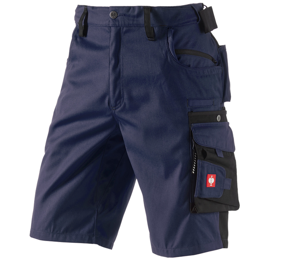 Tømrer / Snedker: Shorts e.s.motion + mørkeblå/sort
