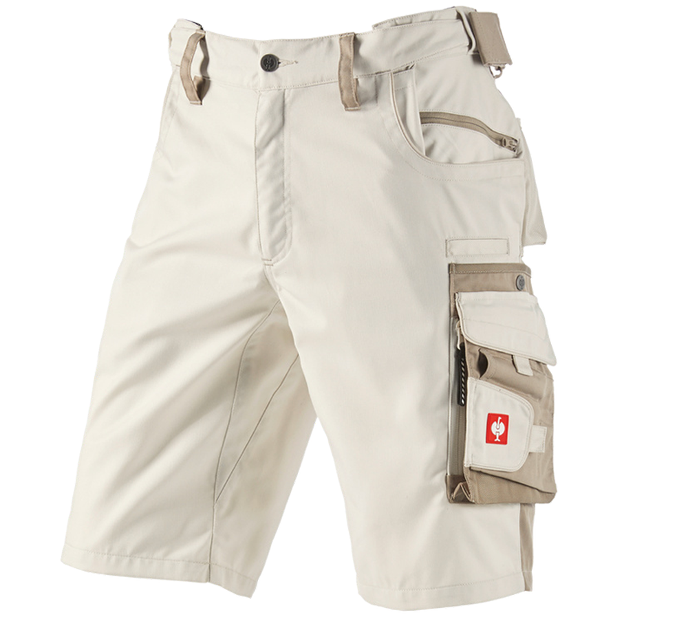 Work Trousers: Shorts e.s.motion + plaster/clay