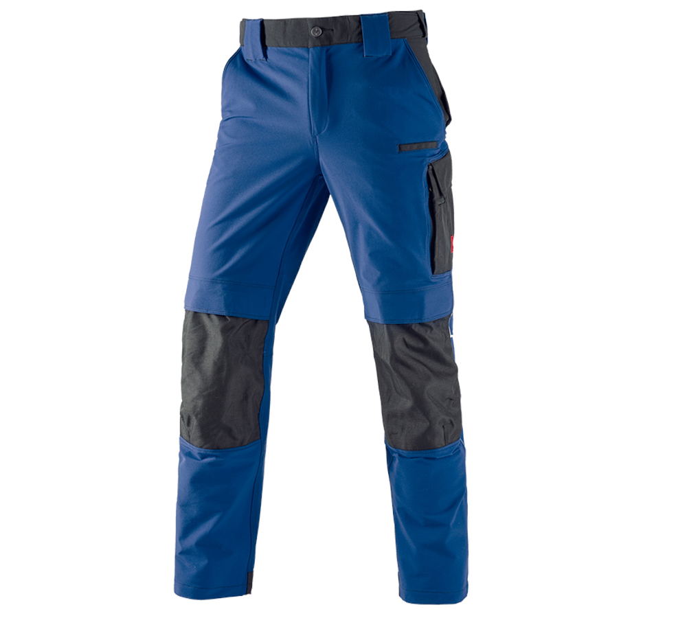 Plumbers / Installers: Functional trousers e.s.dynashield + royal/black