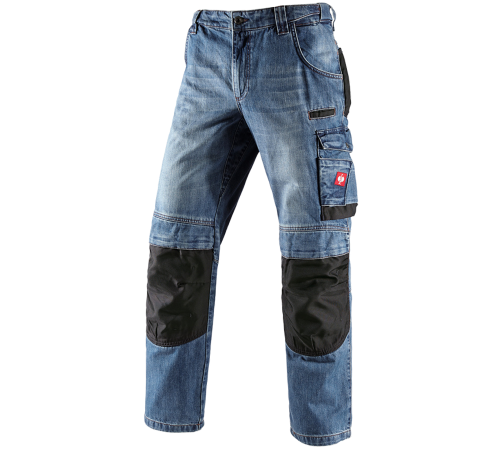 Arbejdsbukser: Jeans e.s.motion denim + stonewashed