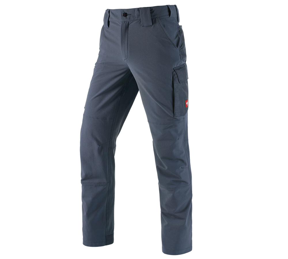 Work Trousers: Functional cargo trousers e.s.dynashield solid + pacific